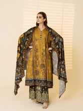 3 PIECE - PRINTED LINEN SUIT